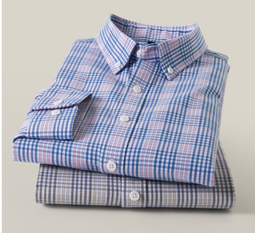 Verve Grid Cotton Shirt