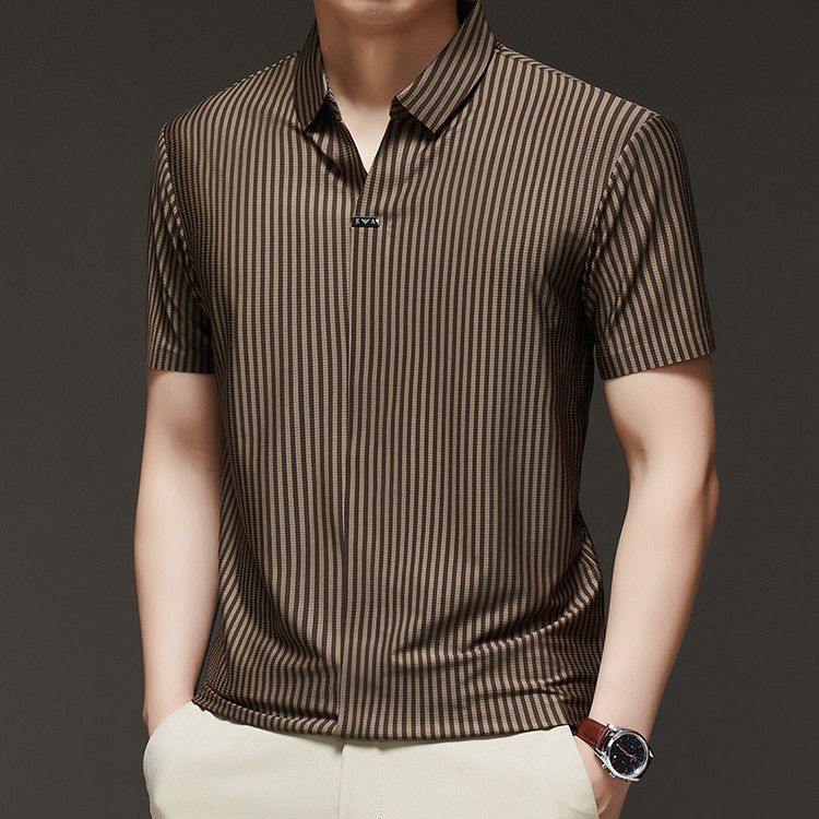 Veloir Stretch Placket Shirt