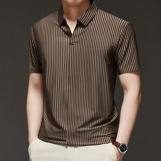 Veloir Stretch Placket Shirt