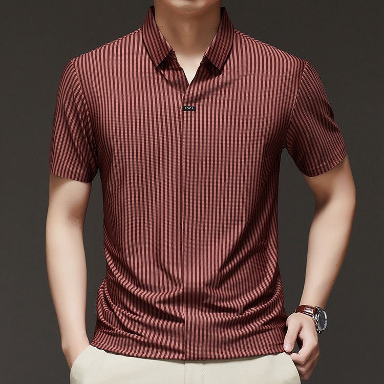 Veloir Stretch Placket Shirt