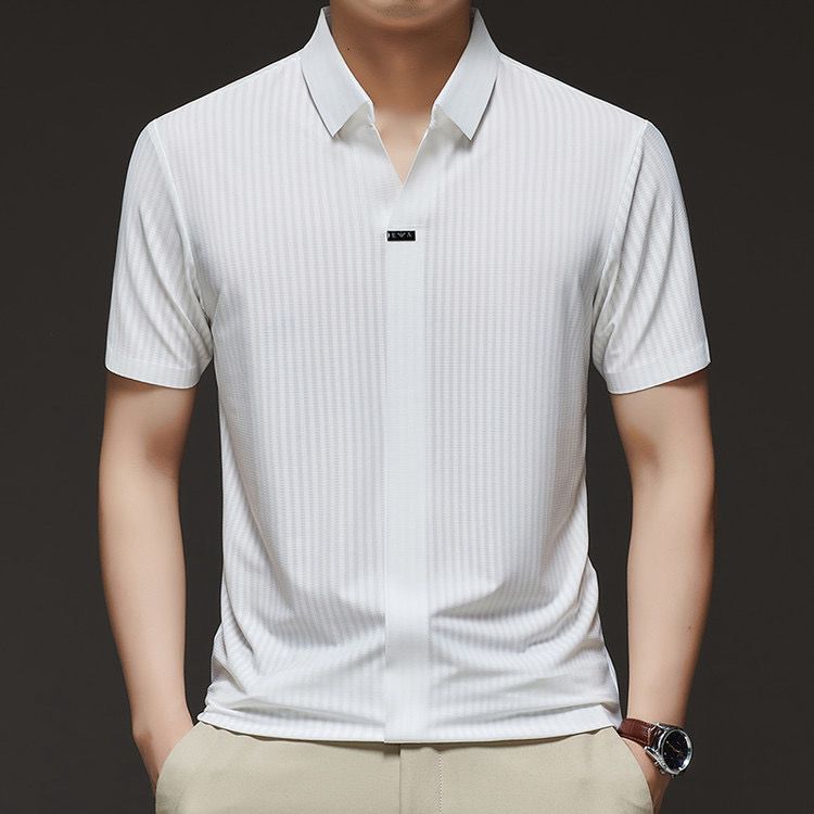 Veloir Stretch Placket Shirt