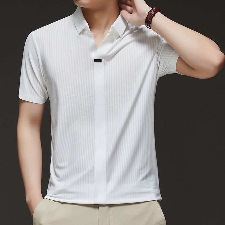 Veloir Stretch Placket Shirt