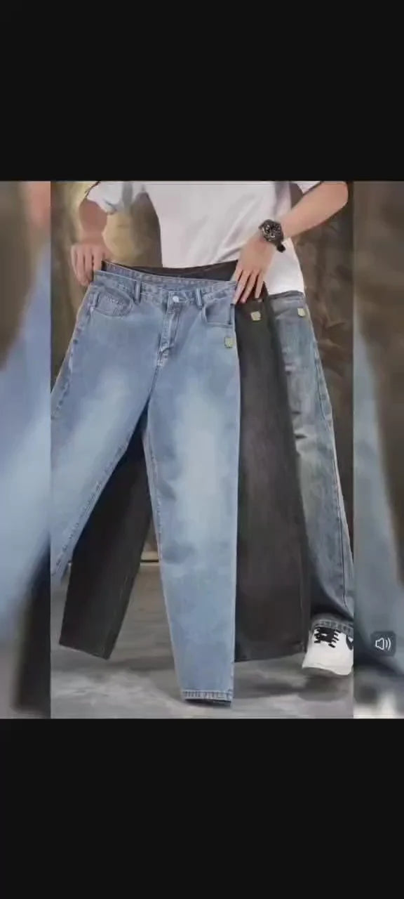 Frayline Indigo Drift Baggy Jeans