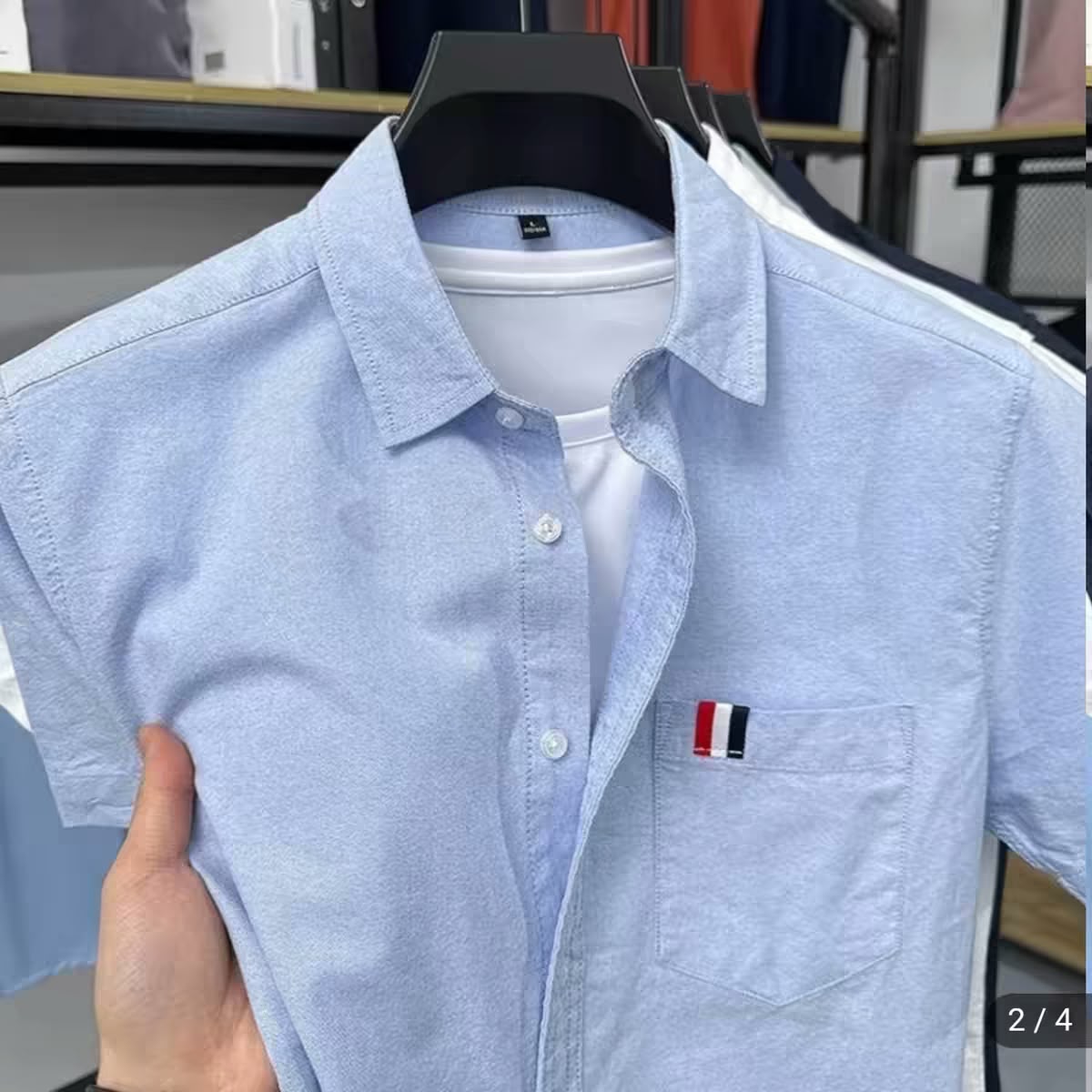 AirEase Cotton Short Sleeve Shirt