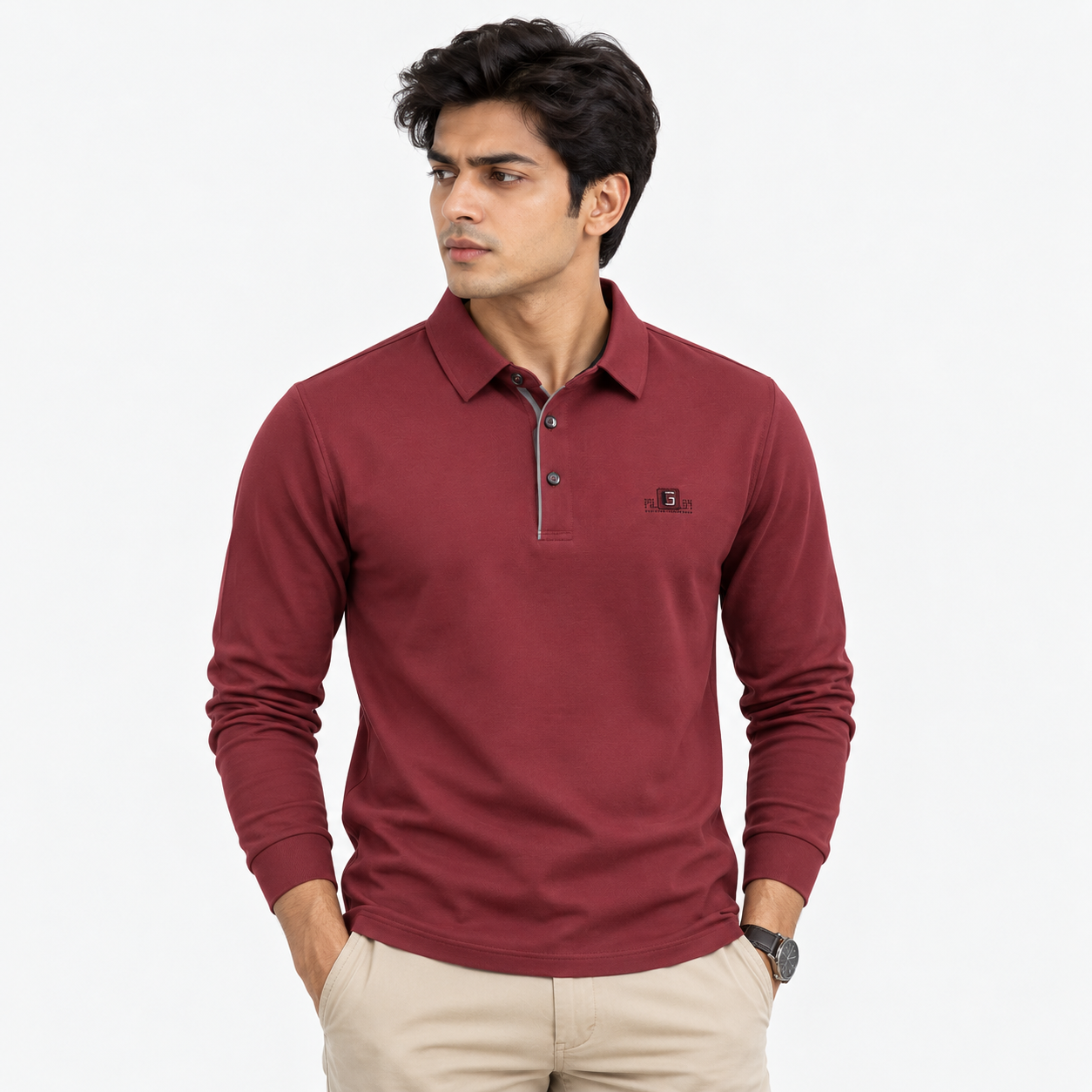 EmblemEdge Luxe Polo T-Shirt