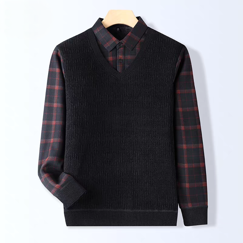 Elmshade Diamond Knit SweatShirt