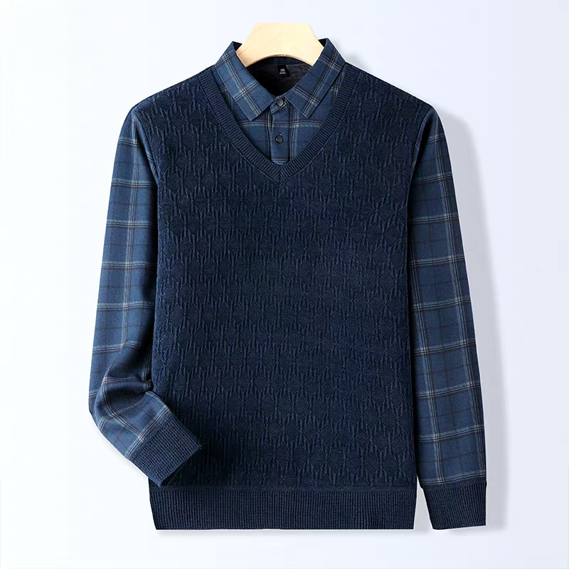 Elmshade Diamond Knit SweatShirt