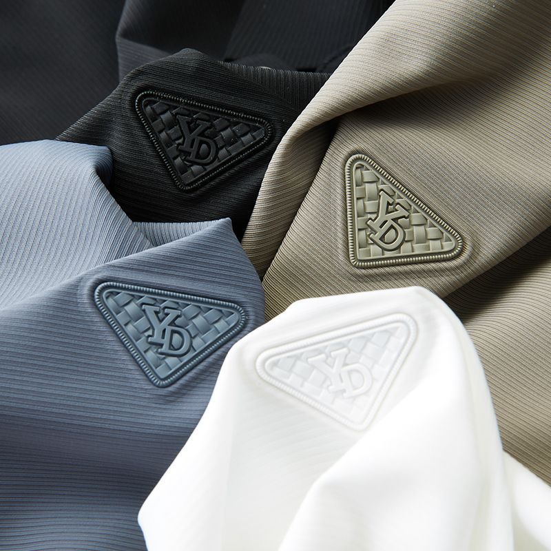 Men's Elegant Stretch Polo: Effortless Style & Wrinkle-Free