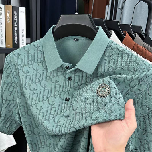SmartMark Monogram Polo T-Shirt