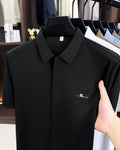 Frayline Onyx Luxe Zipper Polo T-Shirt