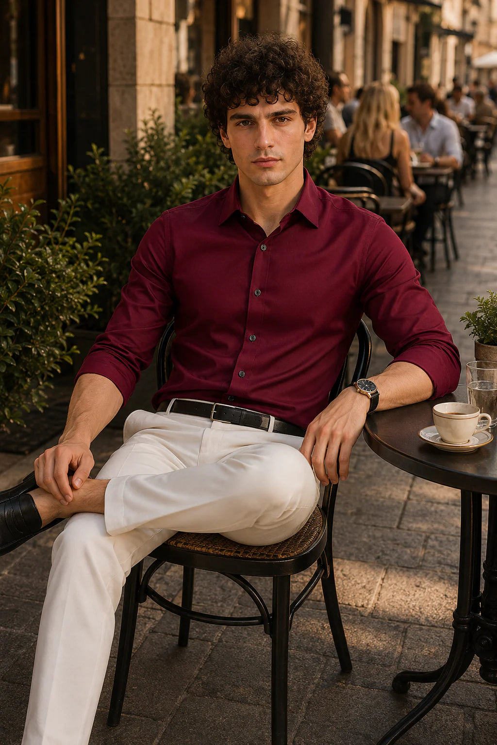 Wine Red Soft Premium Shirt