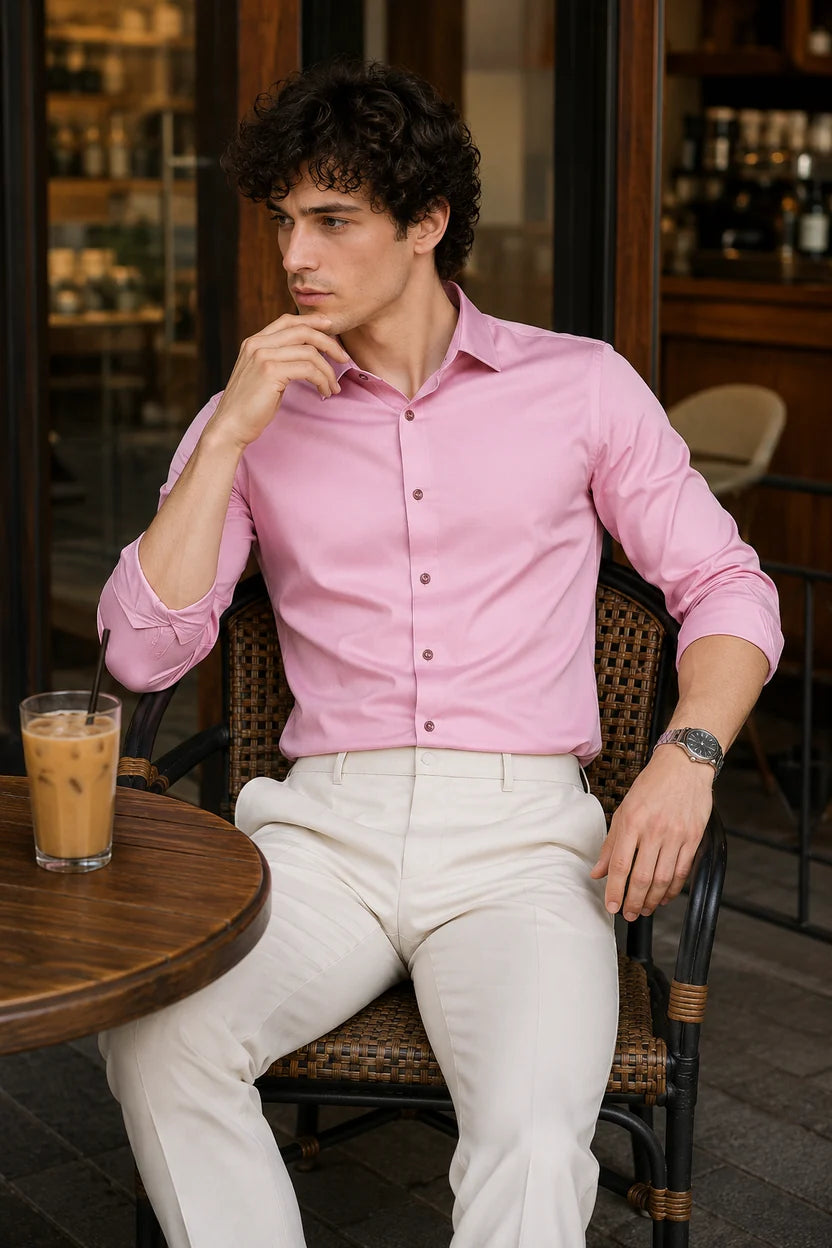 Rose Pink Soft Premium Shirt