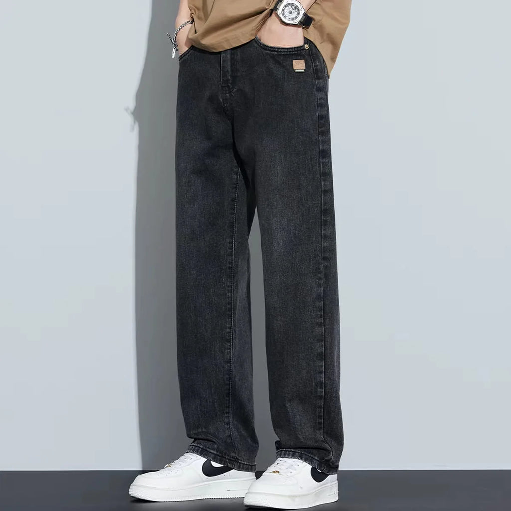Frayline Midnight Line Baggy Jeans