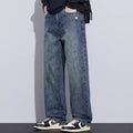 Frayline Indigo Drift Baggy Jeans