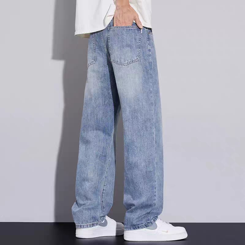 Frayline Sky Drift Baggy Jeans