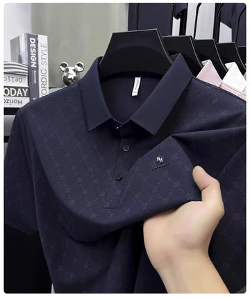 Men’s Classic Solid Polo Shirt