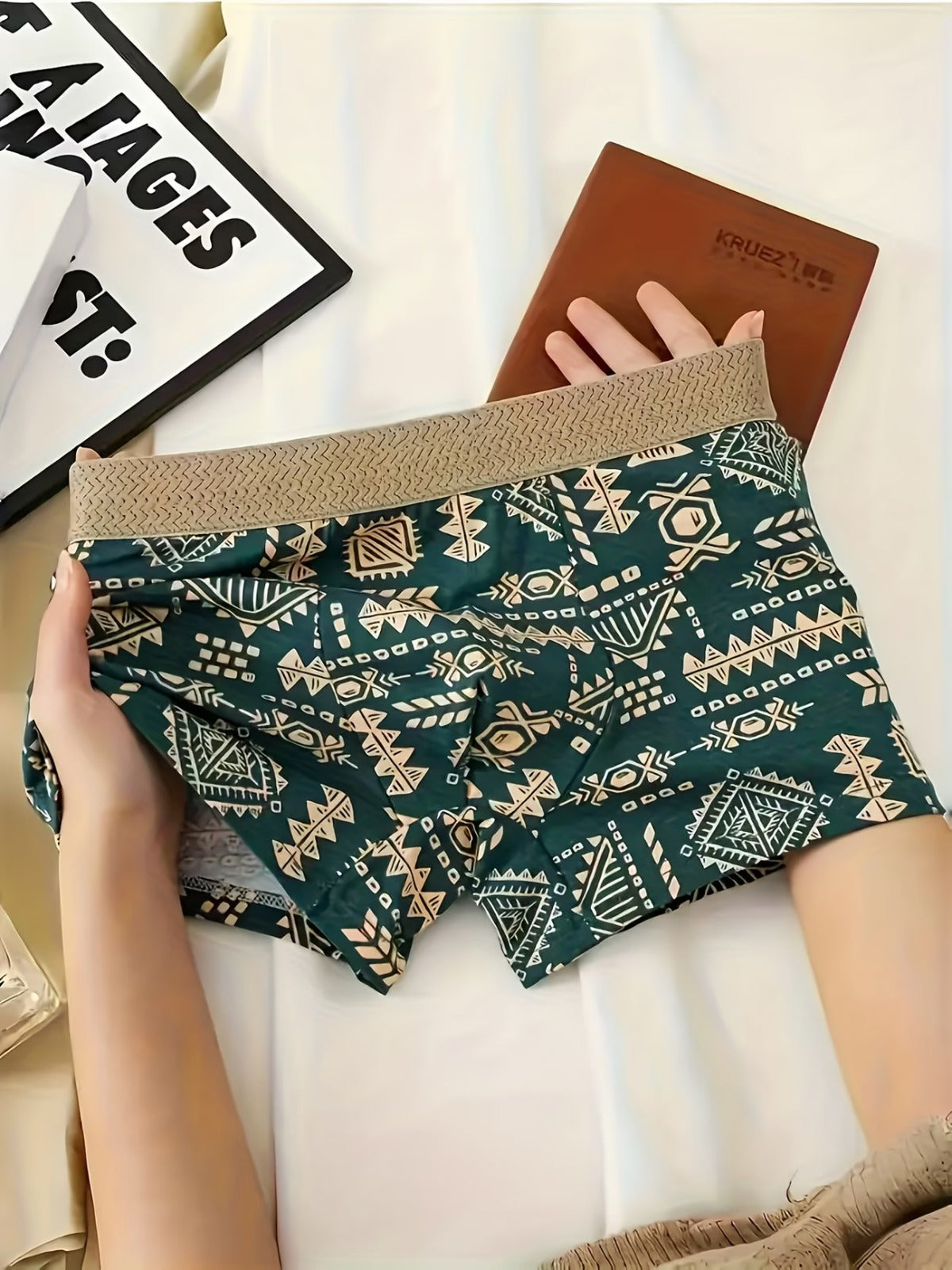 FRAYLINE Nomad Tribal Print Men’s Trunks
