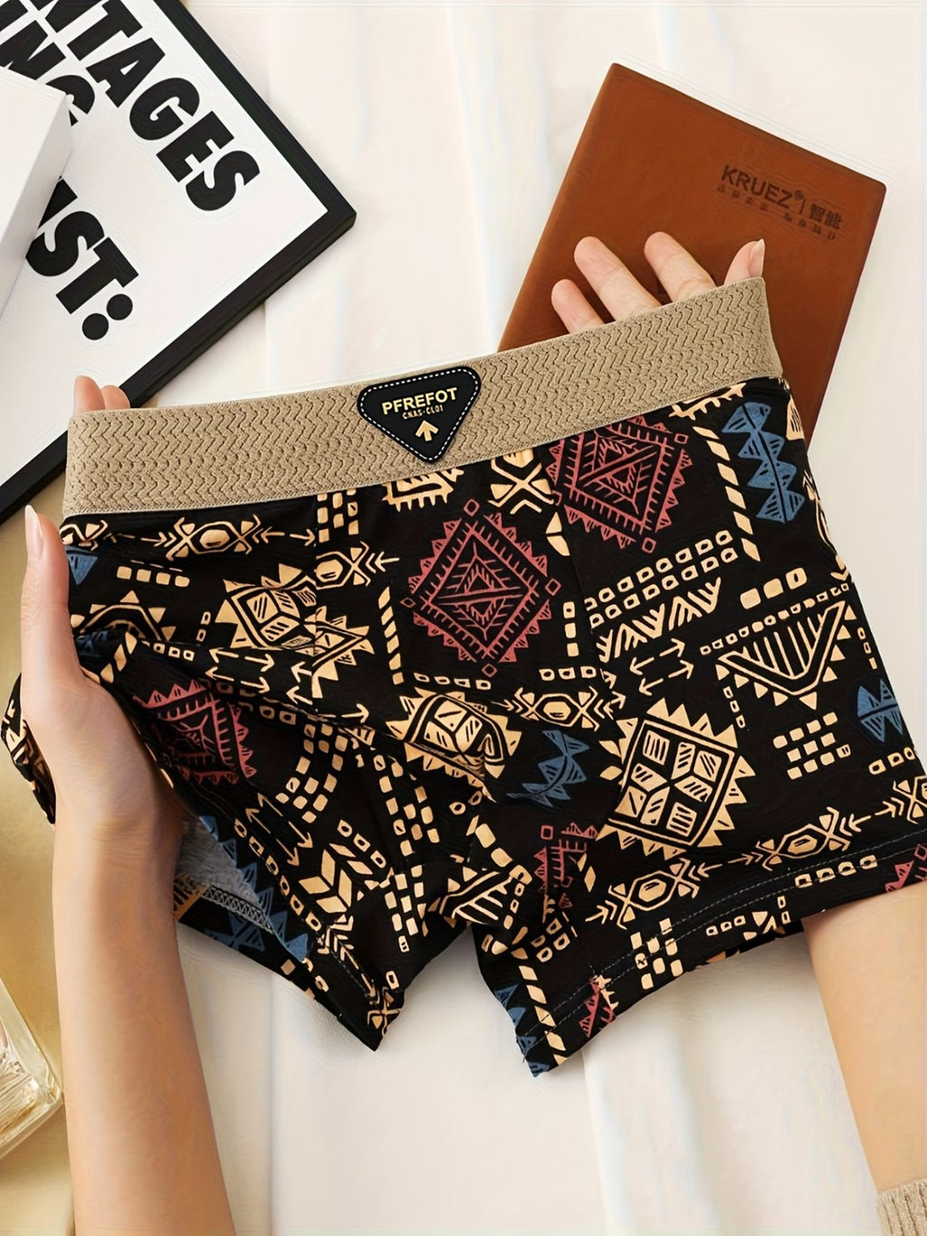FRAYLINE Nomad Tribal Print Men’s Trunks