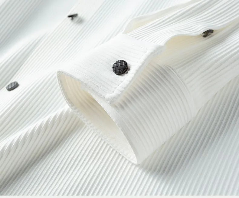 Light Solid Casual Long Sleeve Shirt