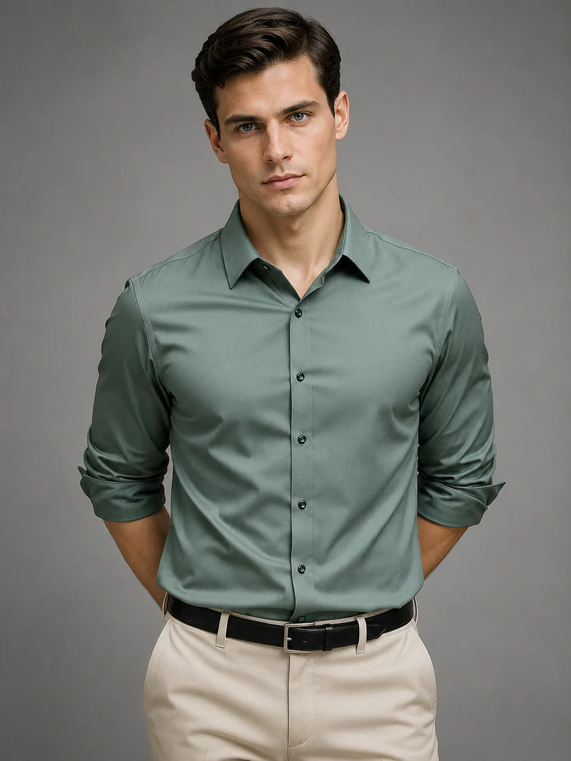 Sea Green Soft Premium Shirt
