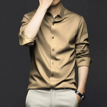 Greyish Brown Soft Premium Shirt